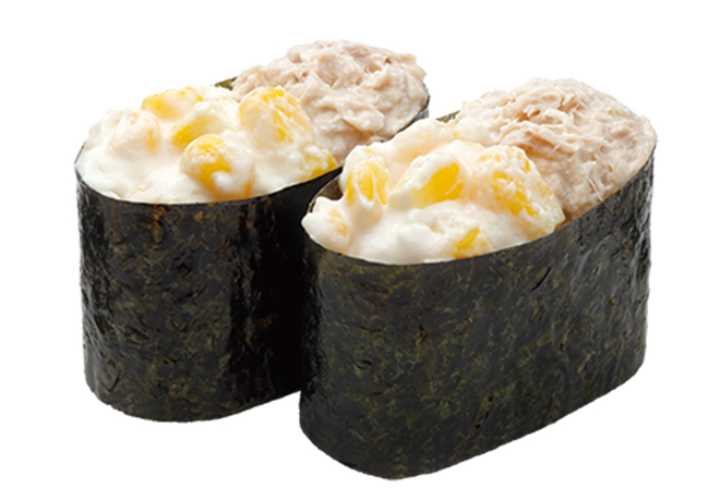 image of 金枪鱼蛋黄酱玉米粒军舰
